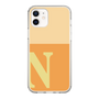 Slim Protection Case［ Original - initial two tone - N orange ］