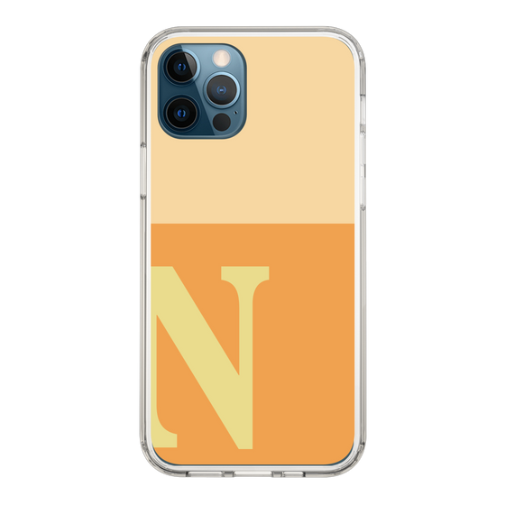 Slim Protection Case［ Original - initial two tone - N orange ］