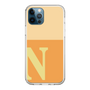 Slim Protection Case［ Original - initial two tone - N orange ］