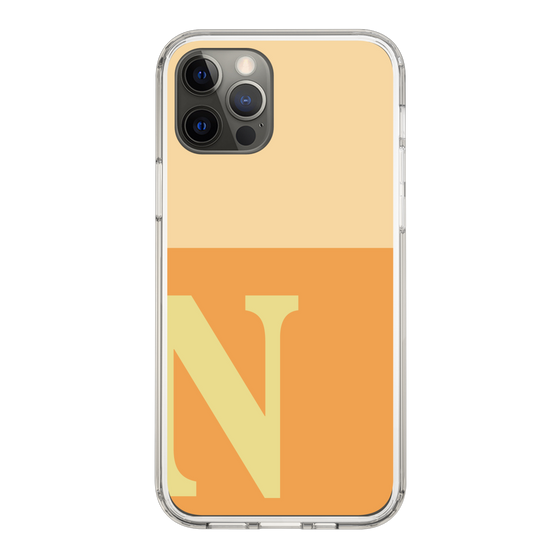 Slim Protection Case［ Original - initial two tone - N orange ］