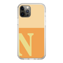 Slim Protection Case［ Original - initial two tone - N orange ］