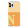 Slim Protection Case［ Original - initial two tone - N orange ］
