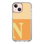 Slim Protection Case［ Original - initial two tone - N orange ］