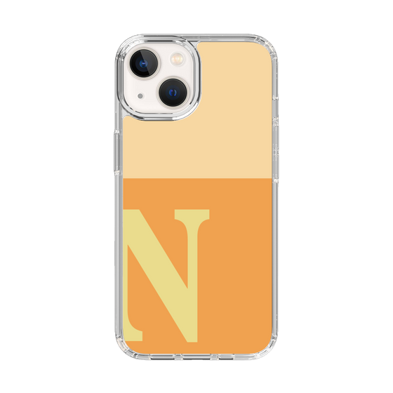 Slim Protection Case［ Original - initial two tone - N orange ］