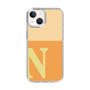 Slim Protection Case［ Original - initial two tone - N orange ］