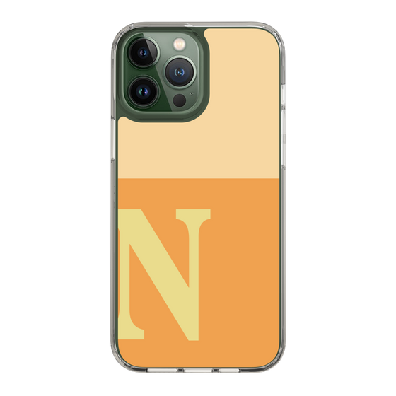 Slim Protection Case［ Original - initial two tone - N orange ］