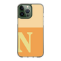 Slim Protection Case［ Original - initial two tone - N orange ］