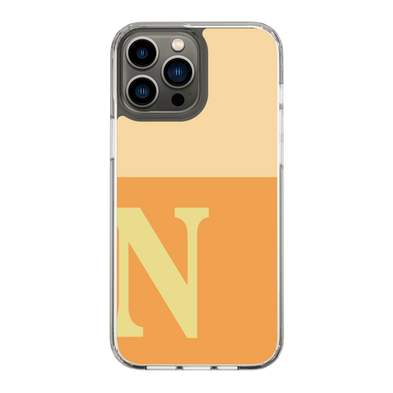 Slim Protection Case［ Original - initial two tone - N orange ］