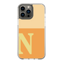 Slim Protection Case［ Original - initial two tone - N orange ］