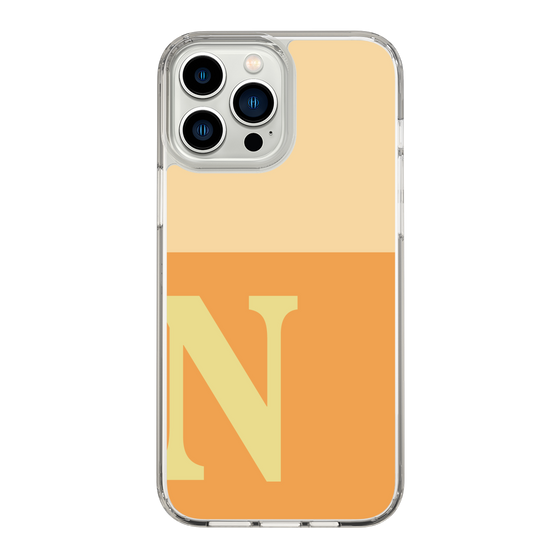 Slim Protection Case［ Original - initial two tone - N orange ］