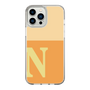 Slim Protection Case［ Original - initial two tone - N orange ］