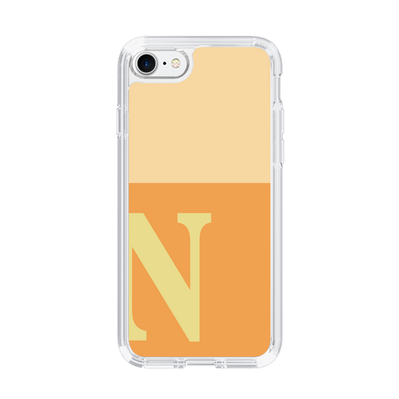 Slim Protection Case［ Original - initial two tone - N orange ］
