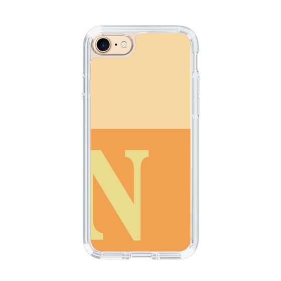 Slim Protection Case［ Original - initial two tone - N orange ］