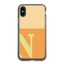 Slim Protection Case［ Original - initial two tone - N orange ］