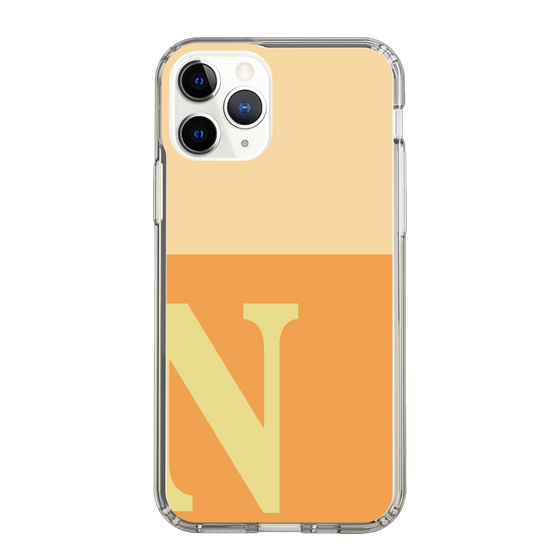 Slim Protection Case［ Original - initial two tone - N orange ］