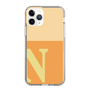 Slim Protection Case［ Original - initial two tone - N orange ］
