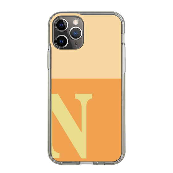 Slim Protection Case［ Original - initial two tone - N orange ］