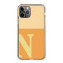 Slim Protection Case［ Original - initial two tone - N orange ］