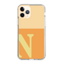 Slim Protection Case［ Original - initial two tone - N orange ］