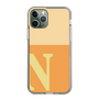 Slim Protection Case［ Original - initial two tone - N orange ］