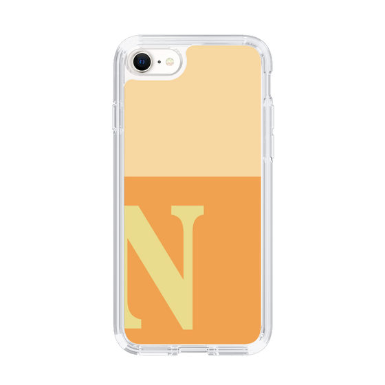 Slim Protection Case［ Original - initial two tone - N orange ］