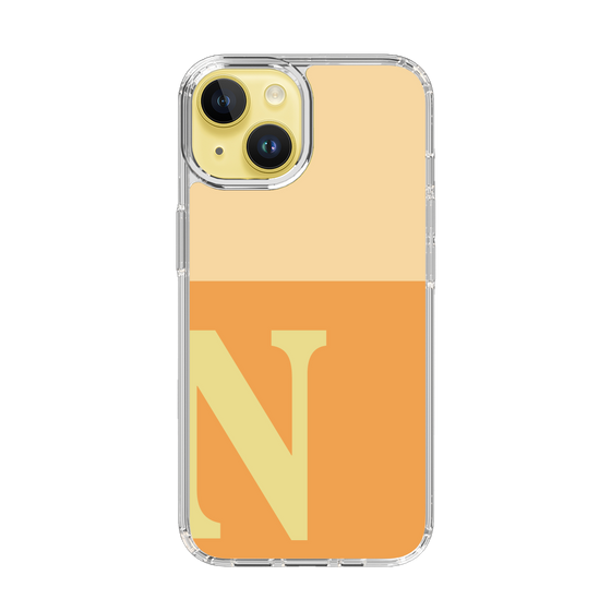 Slim Protection Case［ Original - initial two tone - N orange ］