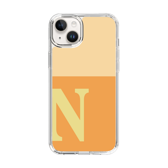 Slim Protection Case［ Original - initial two tone - N orange ］