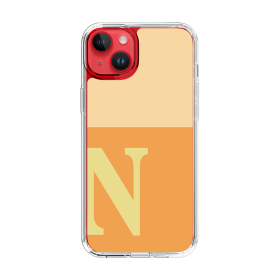 Slim Protection Case［ Original - initial two tone - N orange ］