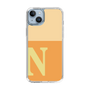 Slim Protection Case［ Original - initial two tone - N orange ］