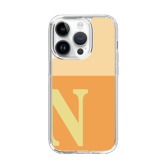 Slim Protection Case［ Original - initial two tone - N orange ］