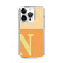 Slim Protection Case［ Original - initial two tone - N orange ］
