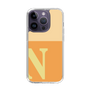 Slim Protection Case［ Original - initial two tone - N orange ］