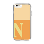 Slim Protection Case［ Original - initial two tone - N orange ］