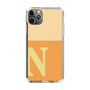 Slim Protection Case［ Original - initial two tone - N orange ］