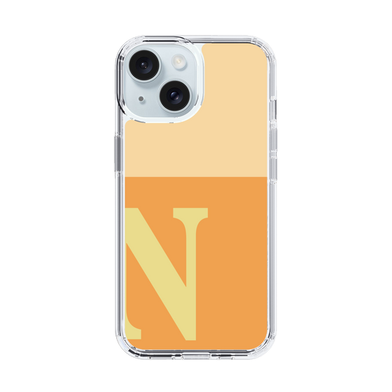 Slim Protection Case［ Original - initial two tone - N orange ］