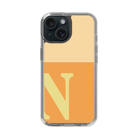 Slim Protection Case［ Original - initial two tone - N orange ］