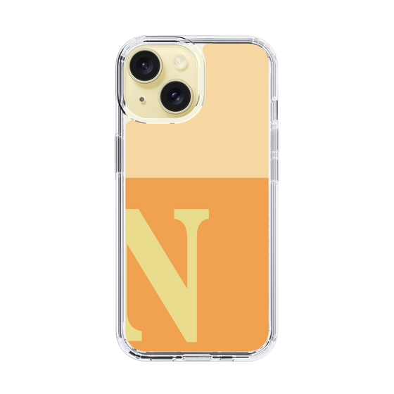 Slim Protection Case［ Original - initial two tone - N orange ］