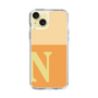 Slim Protection Case［ Original - initial two tone - N orange ］