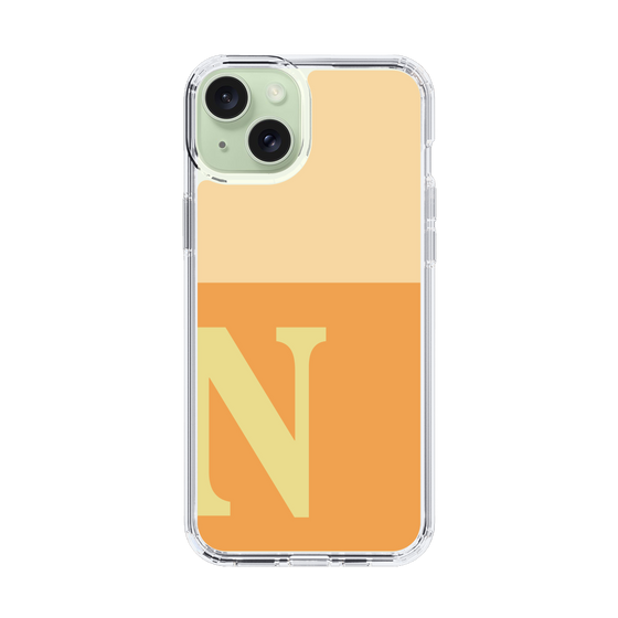 Slim Protection Case［ Original - initial two tone - N orange ］