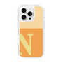 Slim Protection Case［ オリジナル - initial two tone - N orange ］