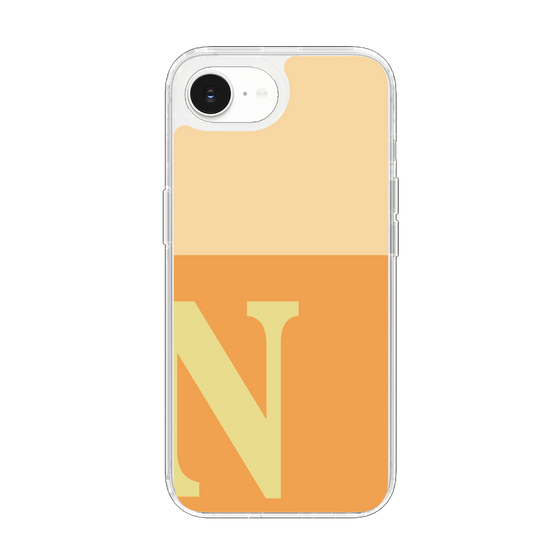 Slim Protection Case［ Original - initial two tone - N orange ］
