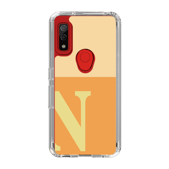 Slim Protection Case［ Original - initial two tone - N orange ］