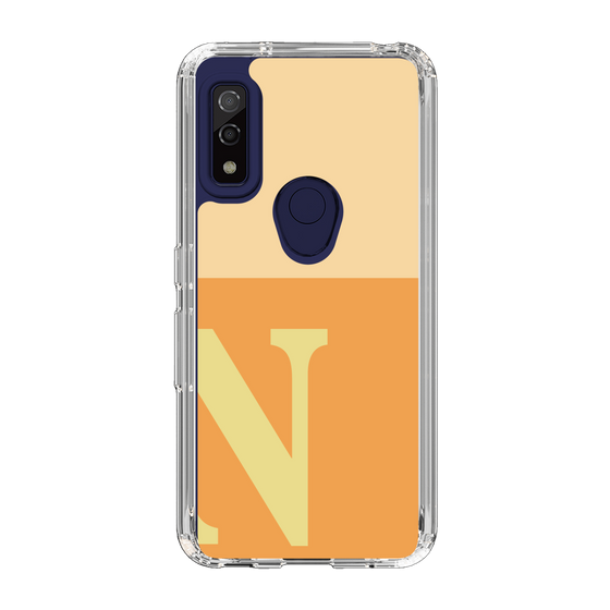 Slim Protection Case［ Original - initial two tone - N orange ］