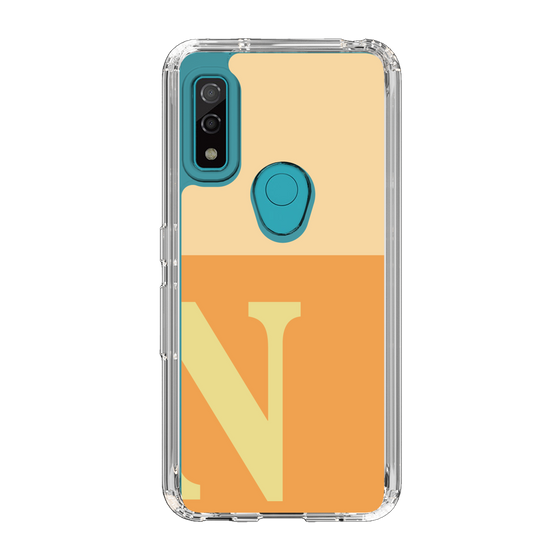Slim Protection Case［ Original - initial two tone - N orange ］