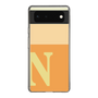 Slim Protection Case［ Original - initial two tone - N orange ］