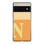 Slim Protection Case［ Original - initial two tone - N orange ］