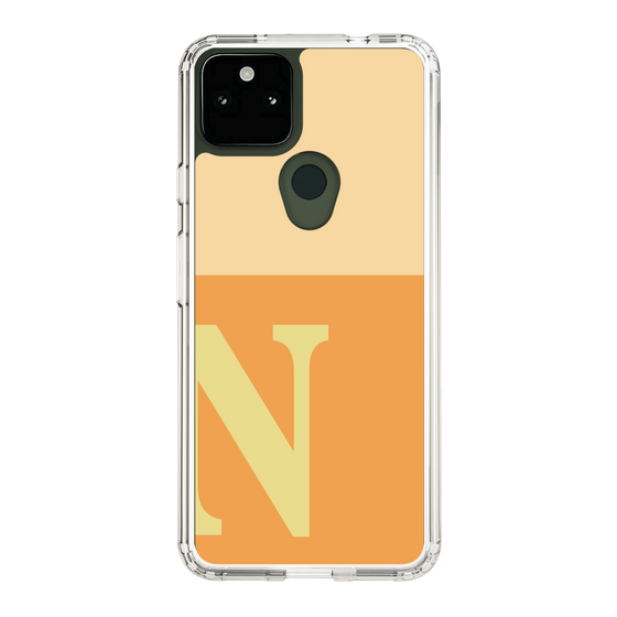 Slim Protection Case［ Original - initial two tone - N orange ］