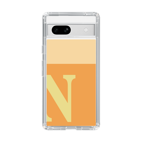Slim Protection Case［ Original - initial two tone - N orange ］
