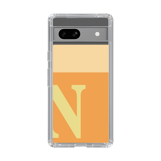 Slim Protection Case［ Original - initial two tone - N orange ］