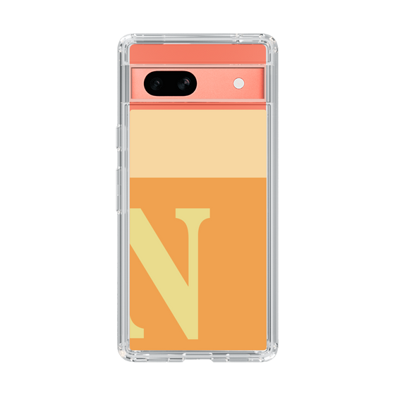 Slim Protection Case［ Original - initial two tone - N orange ］